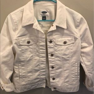 White Denim Jacket
